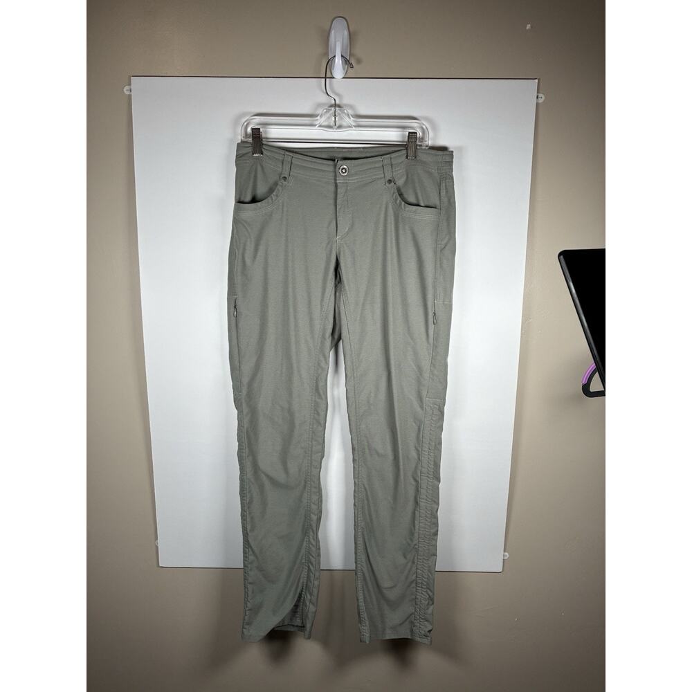 Kühl Legendary Pants Women’s Size 8 Olive Green Hiking Outdoor Stretch EUC